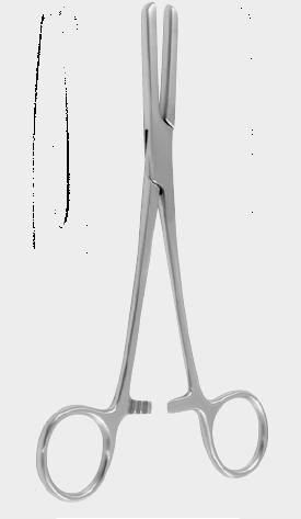 Затискач для судин (труб) з гладкими кінцями, 20,0 см (cm)